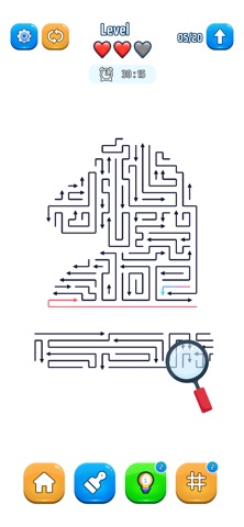 Arrow Out Puzzle Brain Bosting Screenshot 4 of 7