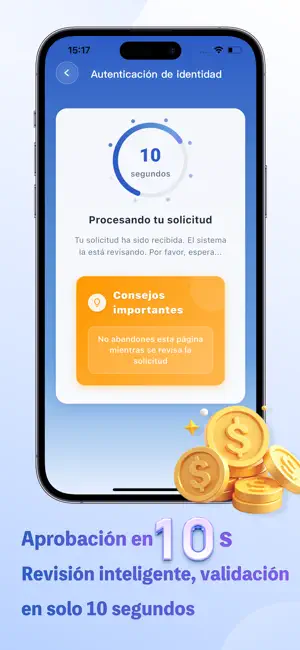 CrediFuego - dinero prestamo iPhone screenshot 4