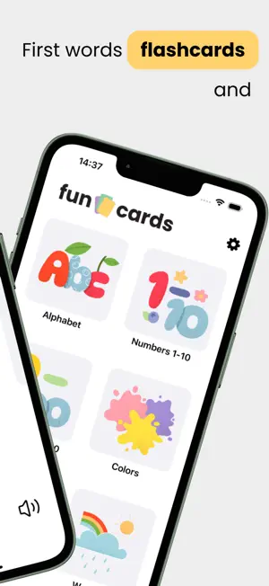 FunCards- first English words! screenshot 2