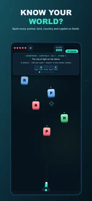 Word Hunter: Spell & Learn screenshot 4