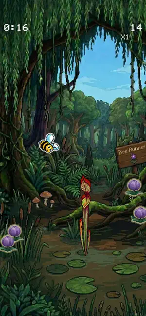 Bee Runner: Flower Frenzy screenshot 3