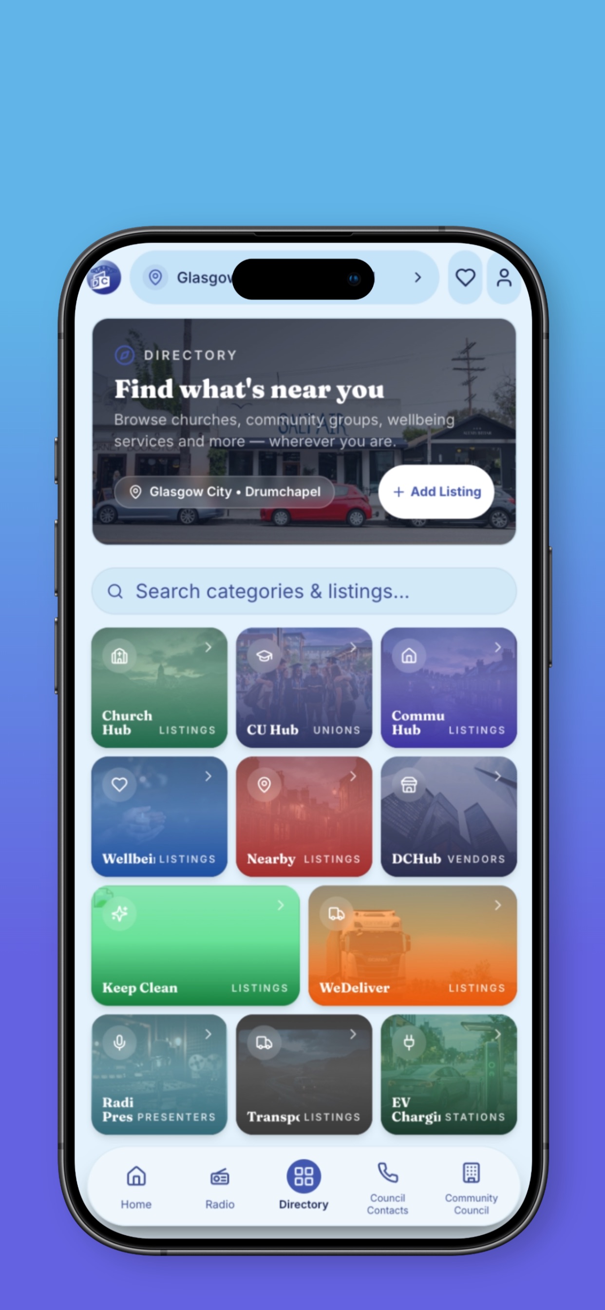 Screenshot 1 of DCRadio Hub