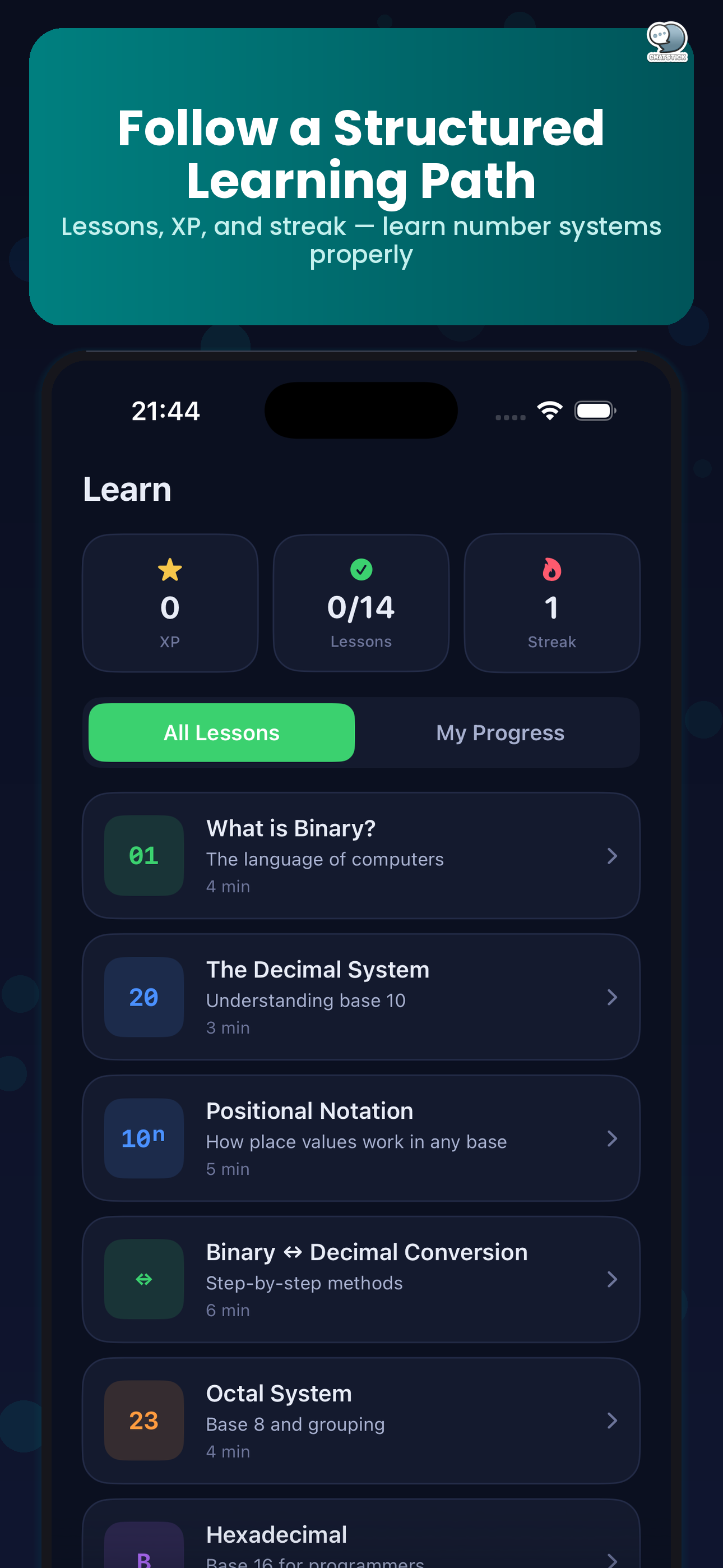 BaseLearn by ChatStick
