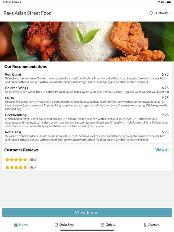 Screenshot #5 pour Raya Asian Street Food