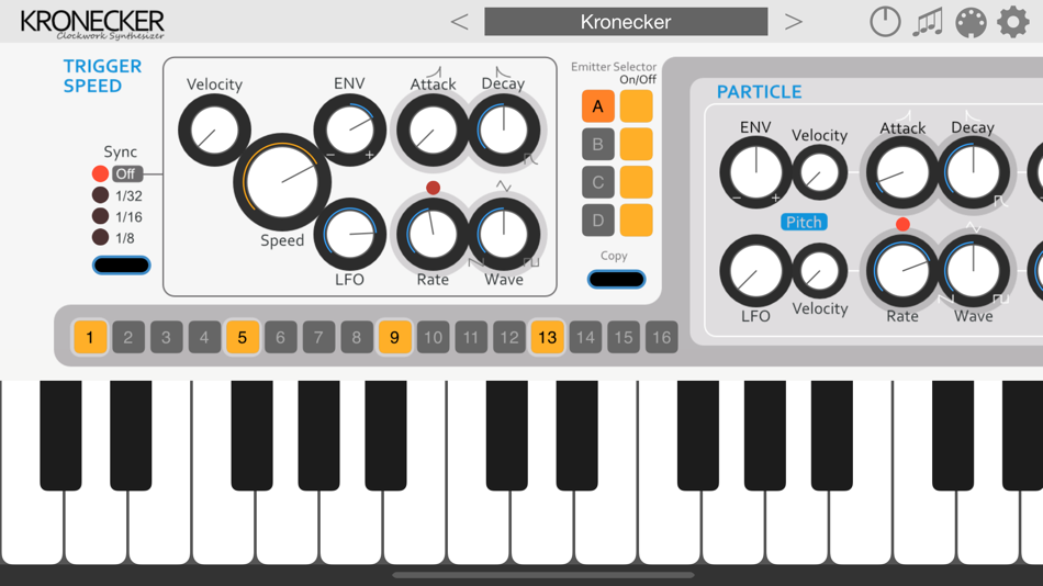 #1. Kronecker - AUv3 Plug-in Synth (iOS) 由: iceWorks, Inc.