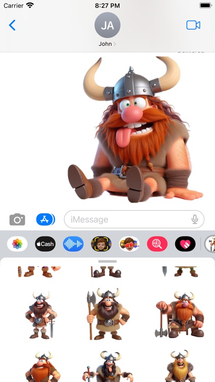 Crazy Viking Stickers screenshot-4
