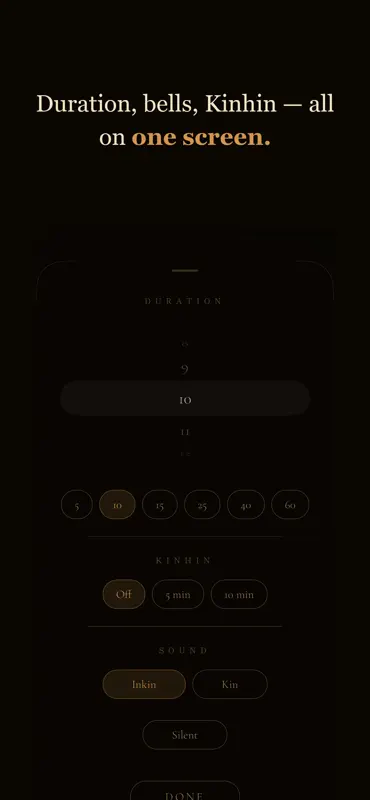 Zazen — Meditation Timer screenshot 4 of 5