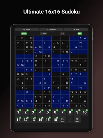 Sudoku Puzzle Master Game iPad screenshot