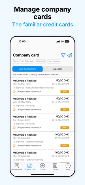 Mileage Book Business screenshot 3