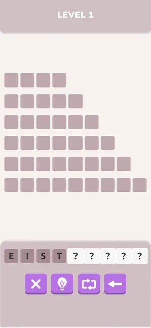 Anagrams Alchemy - Word Puzzle screenshot 1
