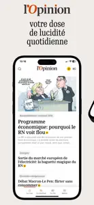 l'Opinion screenshot #1 for iPhone