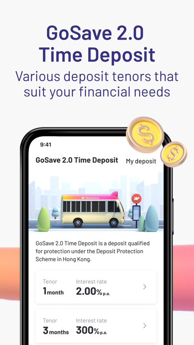 WeLab Bank - HK Digital Bank Screenshot
