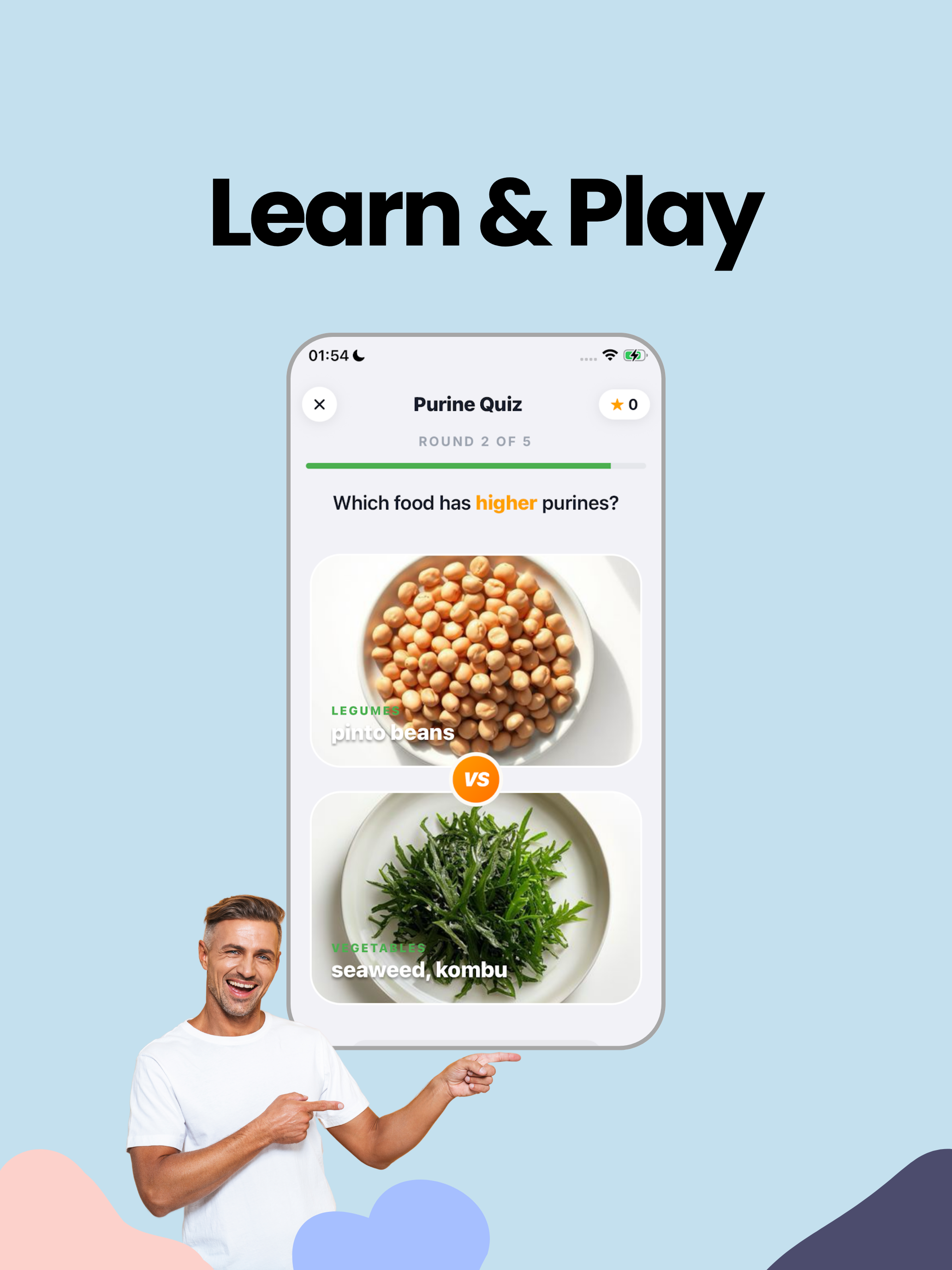 Gout Snap AI: Purine tracker