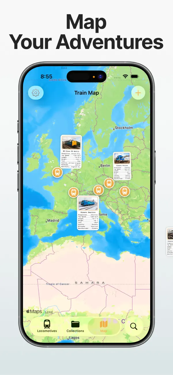 #4. Train Identifier (iOS) Por: Peter Balazs Szucs