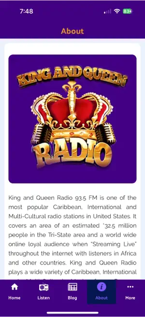 King & Queen Radio screenshot 2