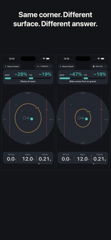 Pitch and Roll: Inclinometer iPhone screenshot