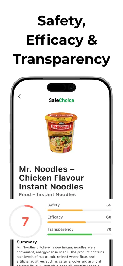 Safe Choice - Product Scanner screenshot 2
