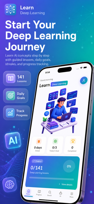 Learn Deep Learning - ML & AI Screenshot 1 of 10