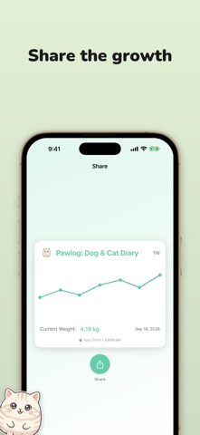 Pawlog: Dog & Cat Diary Screenshot 5 of 8