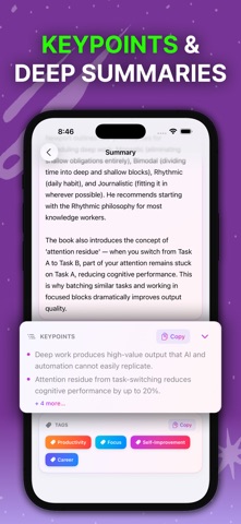 Summary AI: Notes & Summarize Screenshot 3 of 4