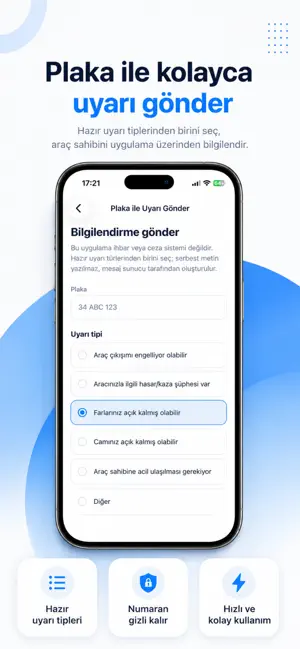 Plaka Uyarı screenshot 1