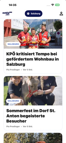 austria.com Screenshot 1 of 3