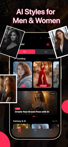 AI Photo Generator - Face AI iPhone screenshot