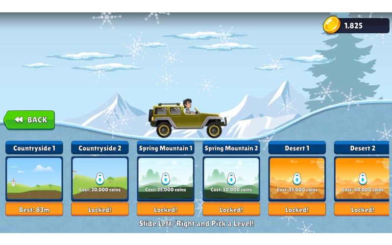 Crazy Mountain Climbing Pro Screenshot
