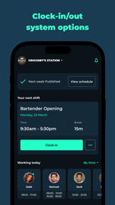Employee Scheduling by BLEND screenshot