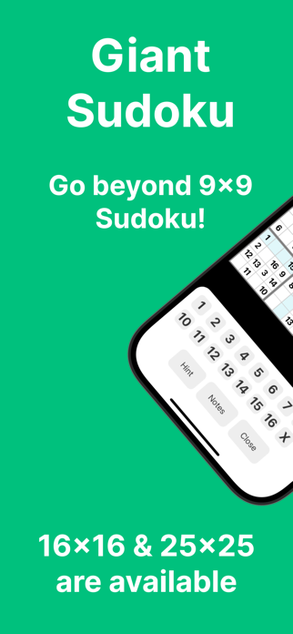 Giant Sudoku Screenshot 1 of 6
