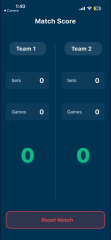 Padel Match Counter screenshot