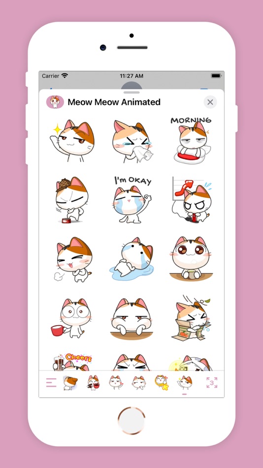 #4. Meow Meow Animated (iOS) 由: Pratik Dhebariya