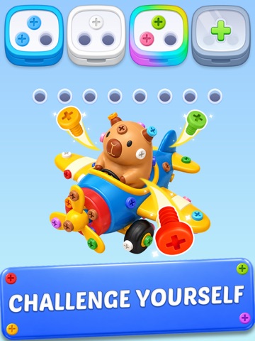 Screw Pop! 3D Sort Puzzle iPad screenshot