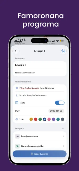 Baiboly Fihirana iPhone screenshot 5