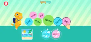 Dinosaur Word Games for kids screenshot #6 for iPhone