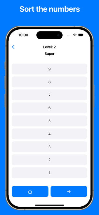 Sortle: Sort The Numbers Screenshot 2 of 5