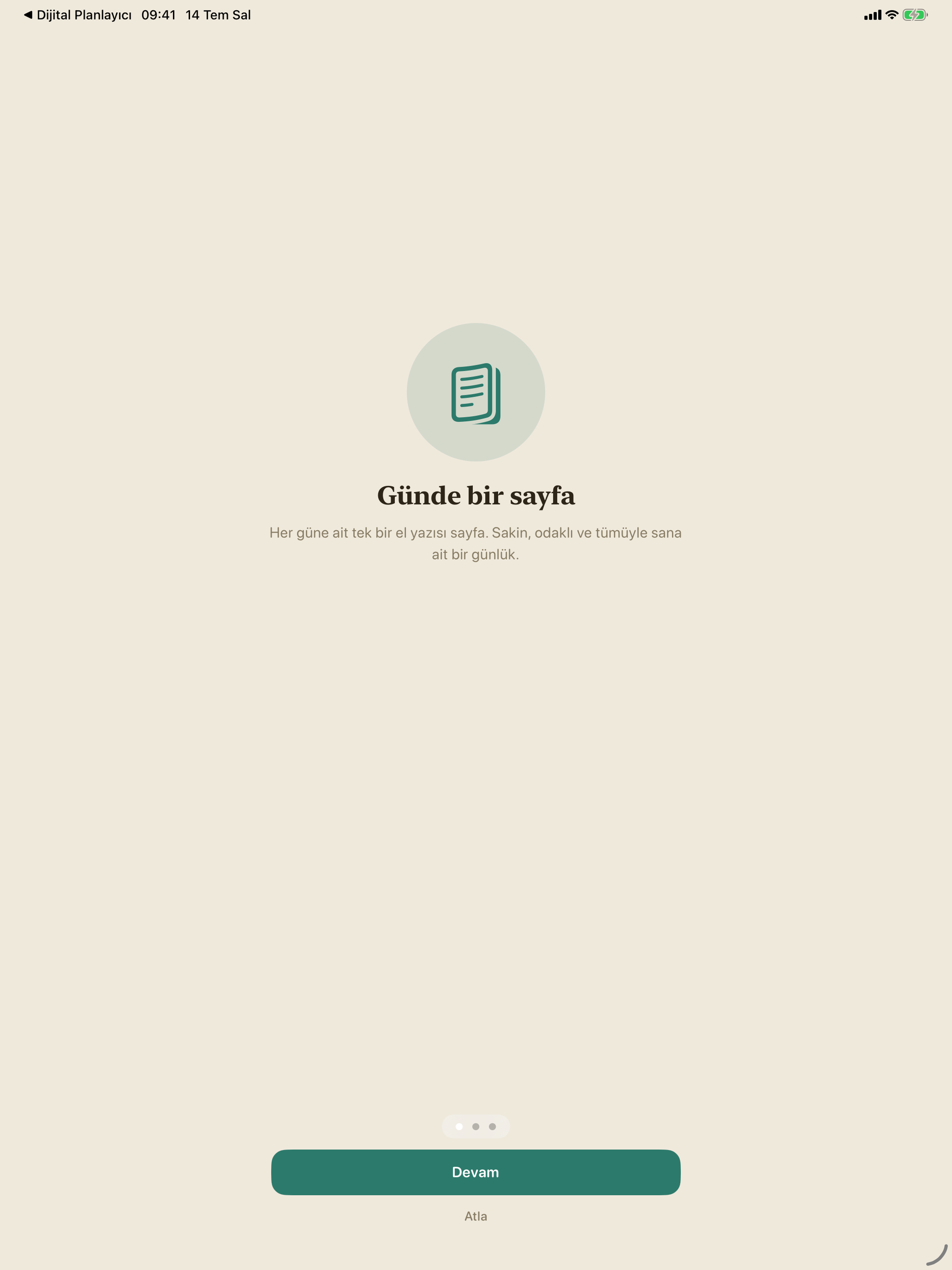 El Yazısı Günlük Defteri screenshot 3