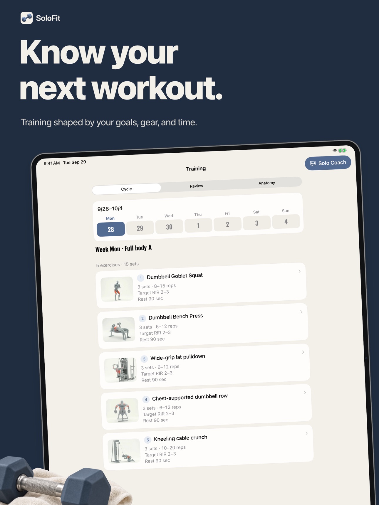 Screenshot 7 of SoloFit: Workout Planner