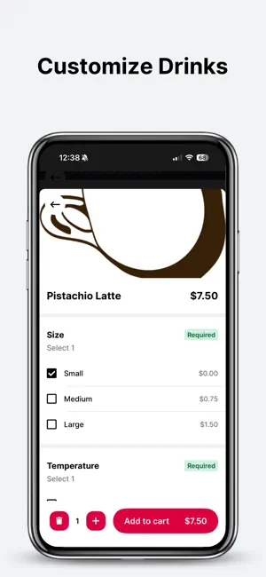 Milk & Honey Coffee - Order screenshot 2