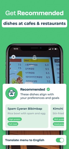 AI Food Scanner - seefood iPhone screenshot