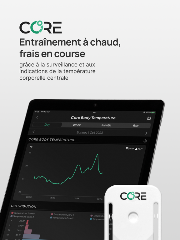 Screenshot #4 pour CORE capteur thermique