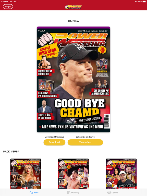 Screenshot #4 pour Power-Wrestling MAGAZIN