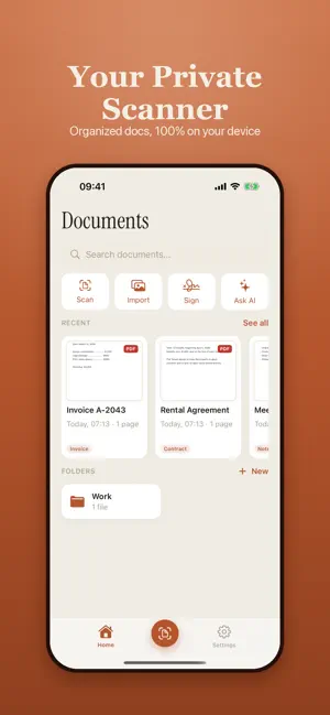 VibeScan: PDF Document Scanner screenshot 1