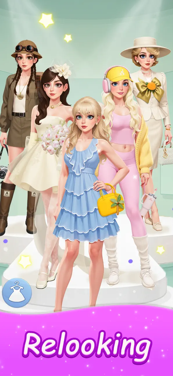 Merge Fashion: Romance Story iOS Mod IPA screenshot 4 - iOS game interface