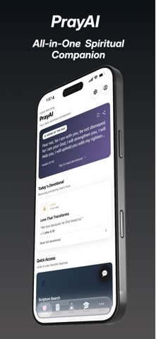 PrayAI iPhone screenshot