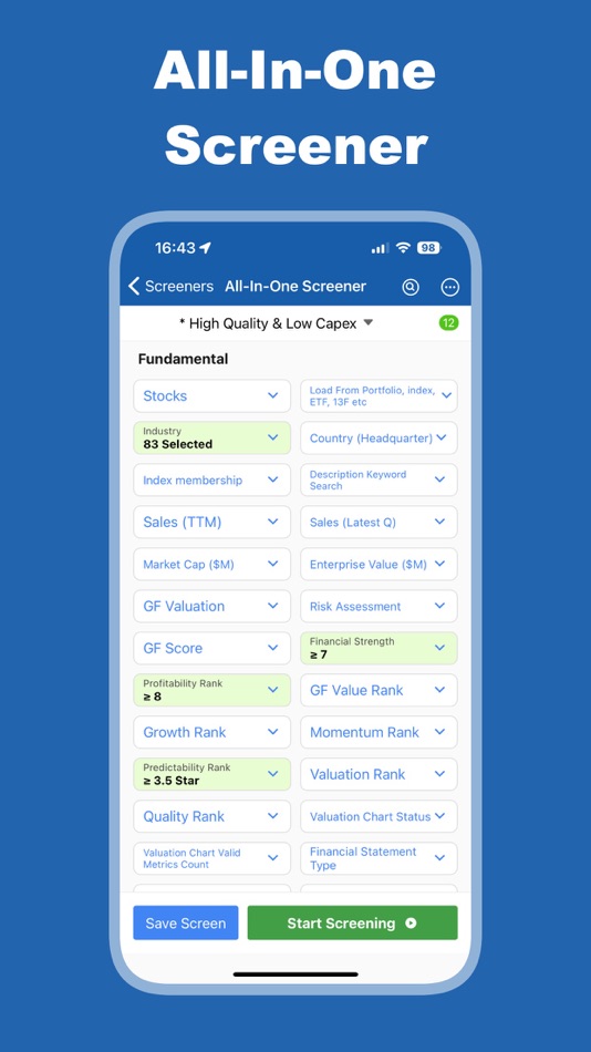 #8. GuruFocus (iOS) โดย: Cechan Tian