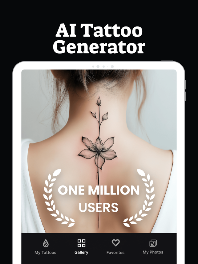 ‎INKHUNTER - AI Tattoo Design Screenshot