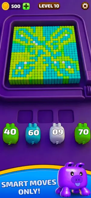 Color Pixel Flow Shooter Games screenshot 4