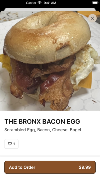 Mary’s Bagel Café And Catering iPhone screenshot 2 - Food & Drink app