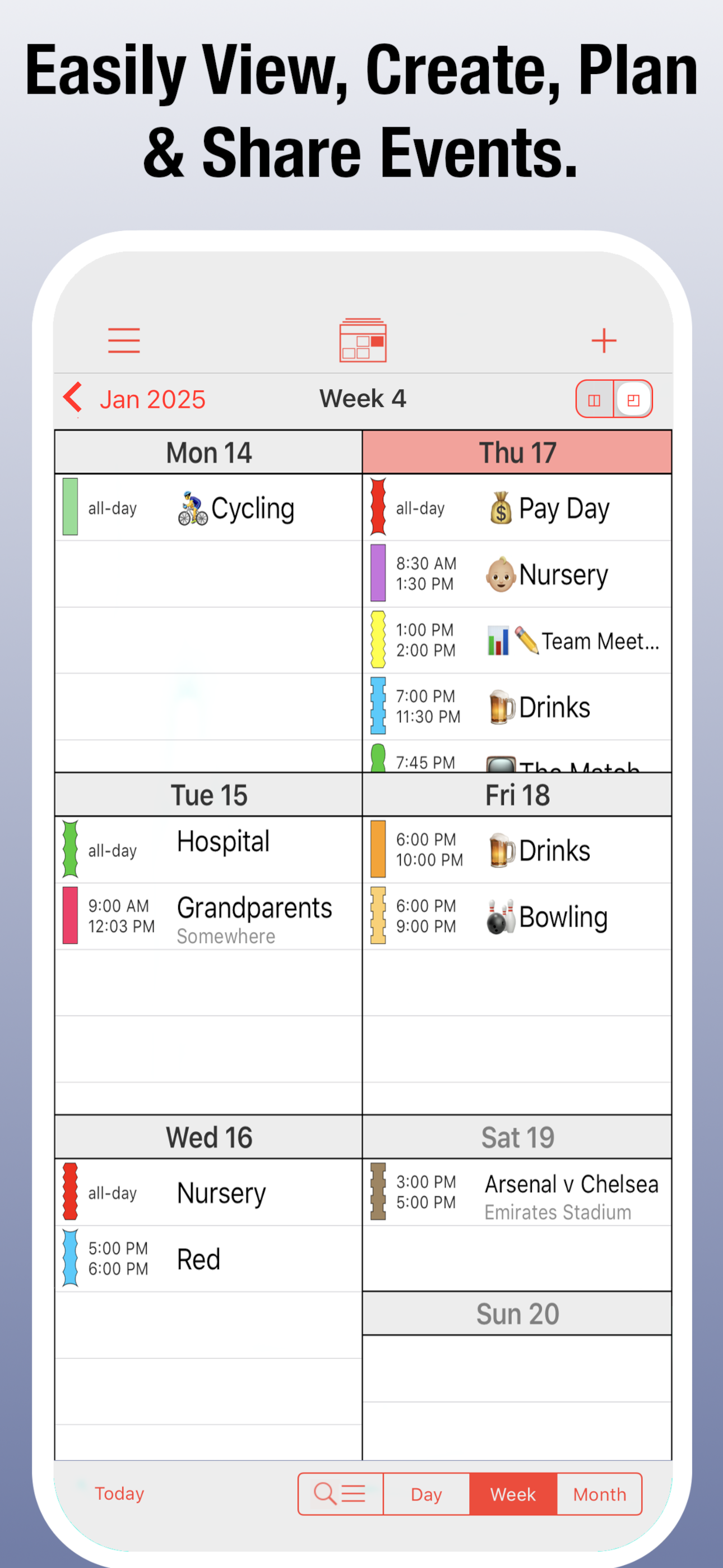PocketLife Calendar